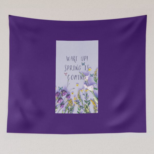 Item preview, wake up spring is coming designed and sold by MonaLisaStore.
