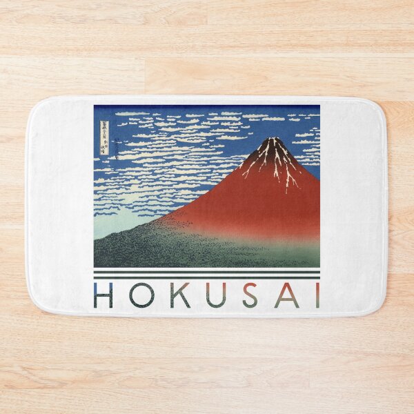 Item preview, Red Fuji "Fine Wind, Clear Morning" by Hokusai Katsushika the Japanese ukiyo-e artist designed and sold by DAEWI PARK.