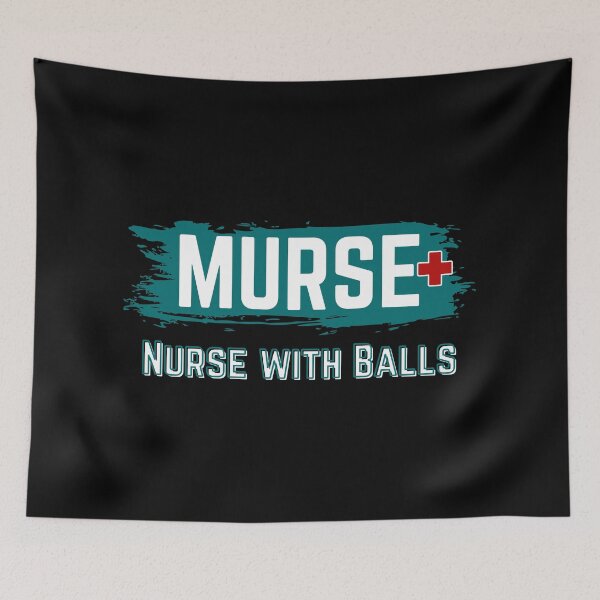 Item preview, Murse Nurse With Balls / Blue designed and sold by DocTeen.