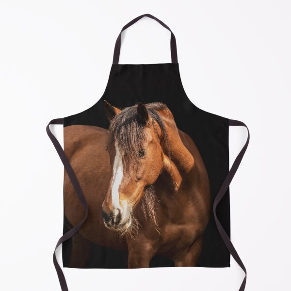 Item preview, Cute and friendly horse looking attentively. designed and sold by AylaHarbich.