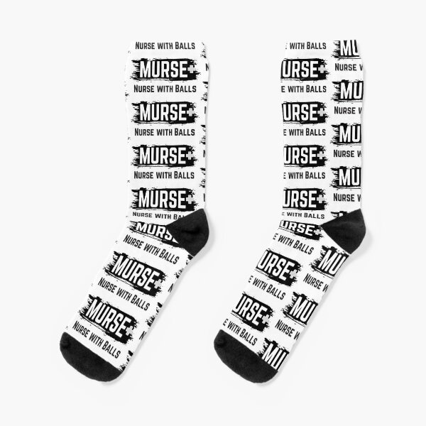 Murse Nurse With  // Black Socks