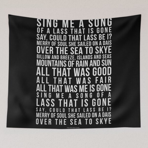 Item preview, Sing Me A Song Of A Lass That Gone designed and sold by GordonBinh.