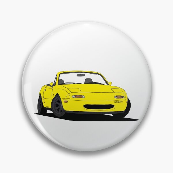 Item preview, Mazda Miata (1) - Sunburst Yellow designed and sold by attackment.
