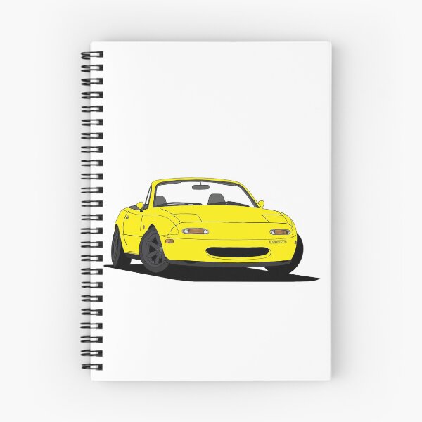 Item preview, Mazda Miata (1) - Sunburst Yellow designed and sold by attackment.