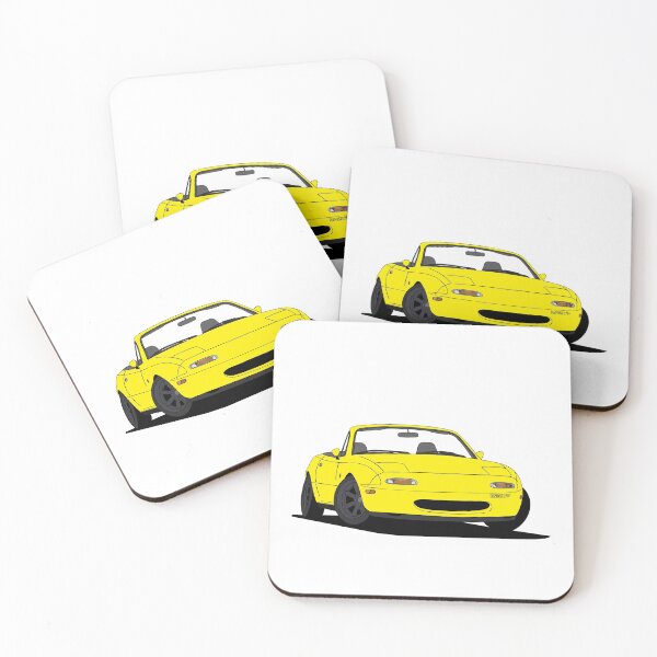 Item preview, Mazda Miata (1) - Sunburst Yellow designed and sold by attackment.