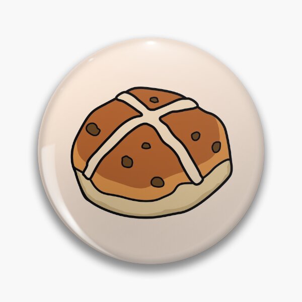 Item preview, Cute Hot Cross Bun designed and sold by DanandDee.