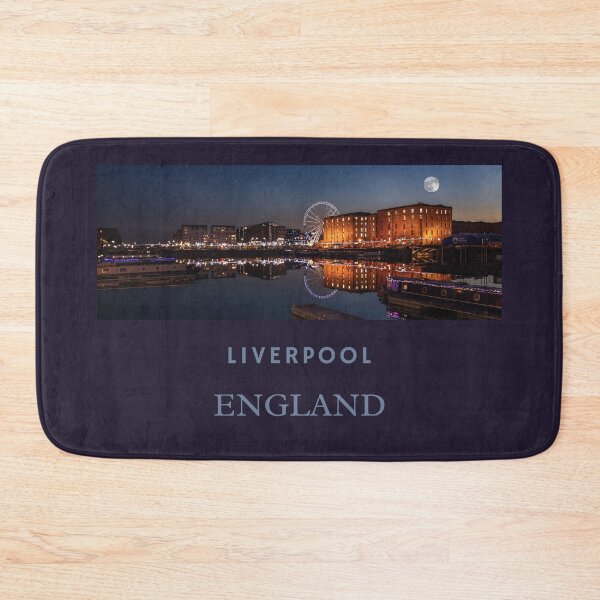 Item preview, The Salthouse Dock at night. Great souvenir from Liverpool. England designed and sold by Kipcio.