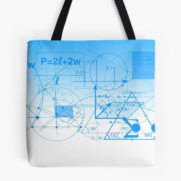 Item preview, Mathematical Formula Sky Blue designed and sold by Ayadsan.