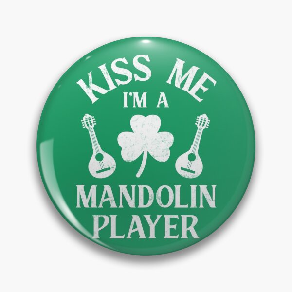 Item preview, Kiss Me I'm a Mandolin Player - St. Patrick's Day designed and sold by K-icon.