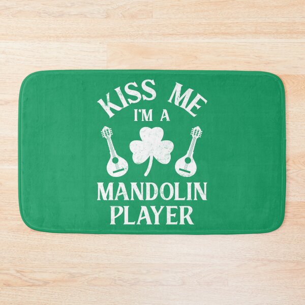 Item preview, Kiss Me I'm a Mandolin Player - St. Patrick's Day designed and sold by K-icon.