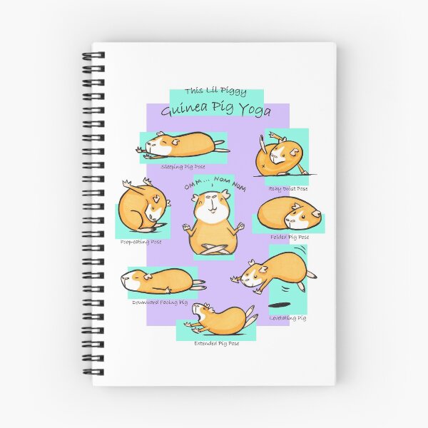 Item preview, Guinea Pig Yoga 2 designed and sold by shiro.