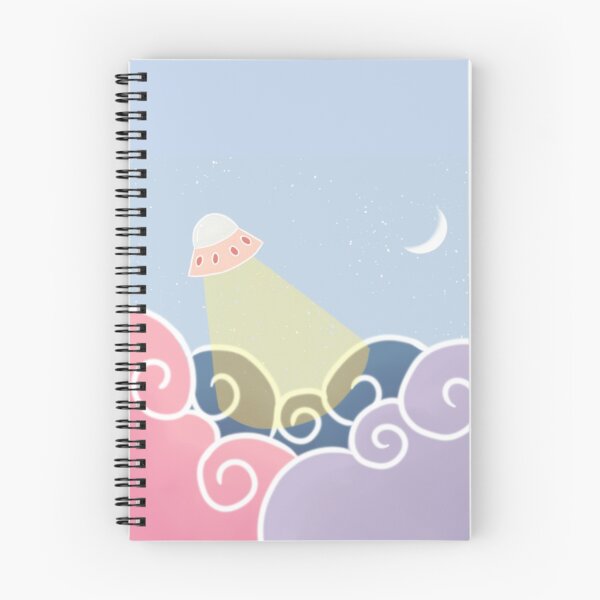 Item preview, ~ UFO over soft clouds  designed and sold by sahereative-03.