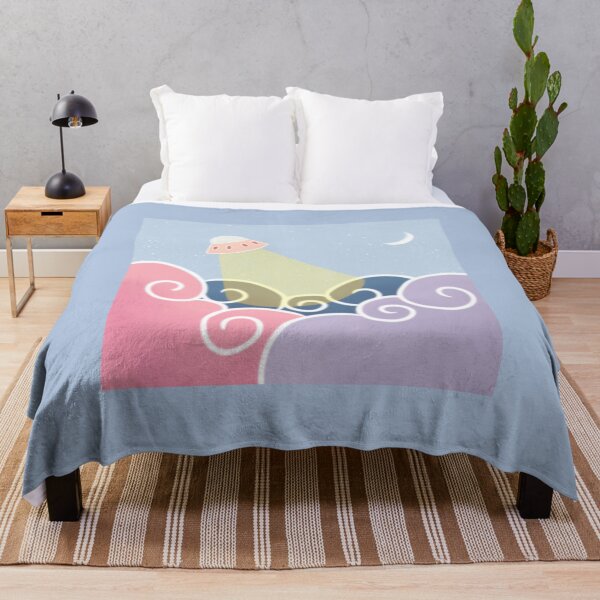 Item preview, ~ UFO over soft clouds  designed and sold by sahereative-03.