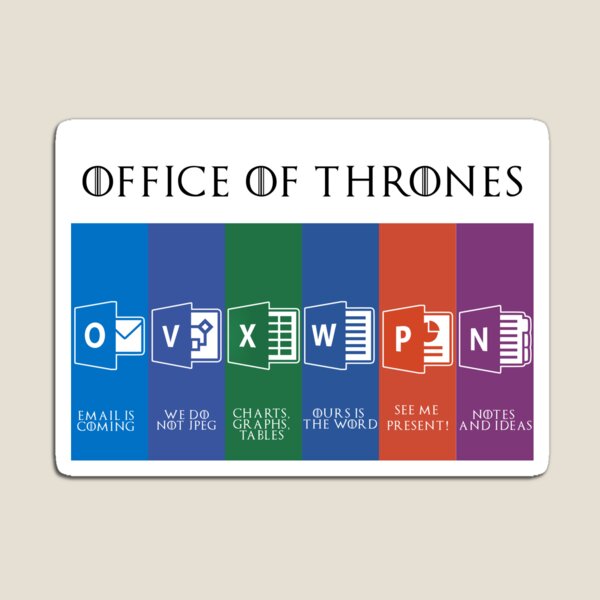 Item preview, Office of Thrones designed and sold by memeshe.