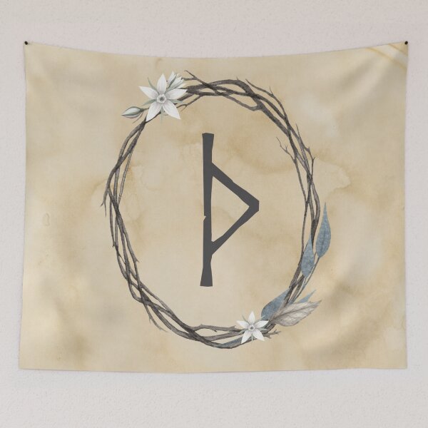 Item preview, Thurisaz Rune | Elder Futhark Norse Runes Alphabet designed and sold by Time Nomads.