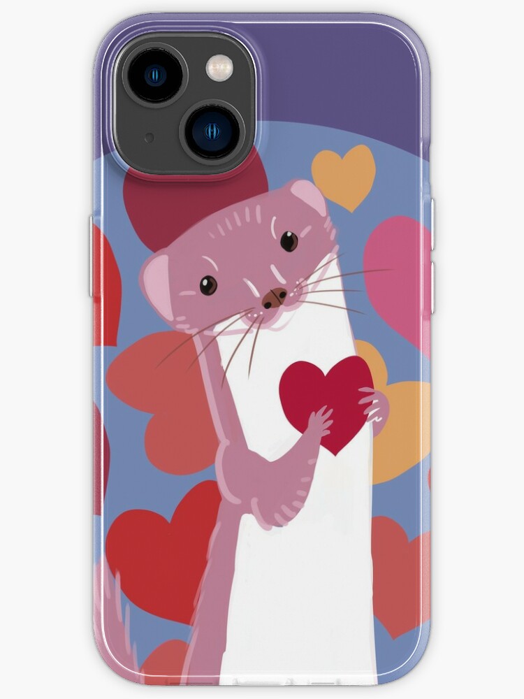 iPhone Case, Woman Weasel designed and sold by belettelepink