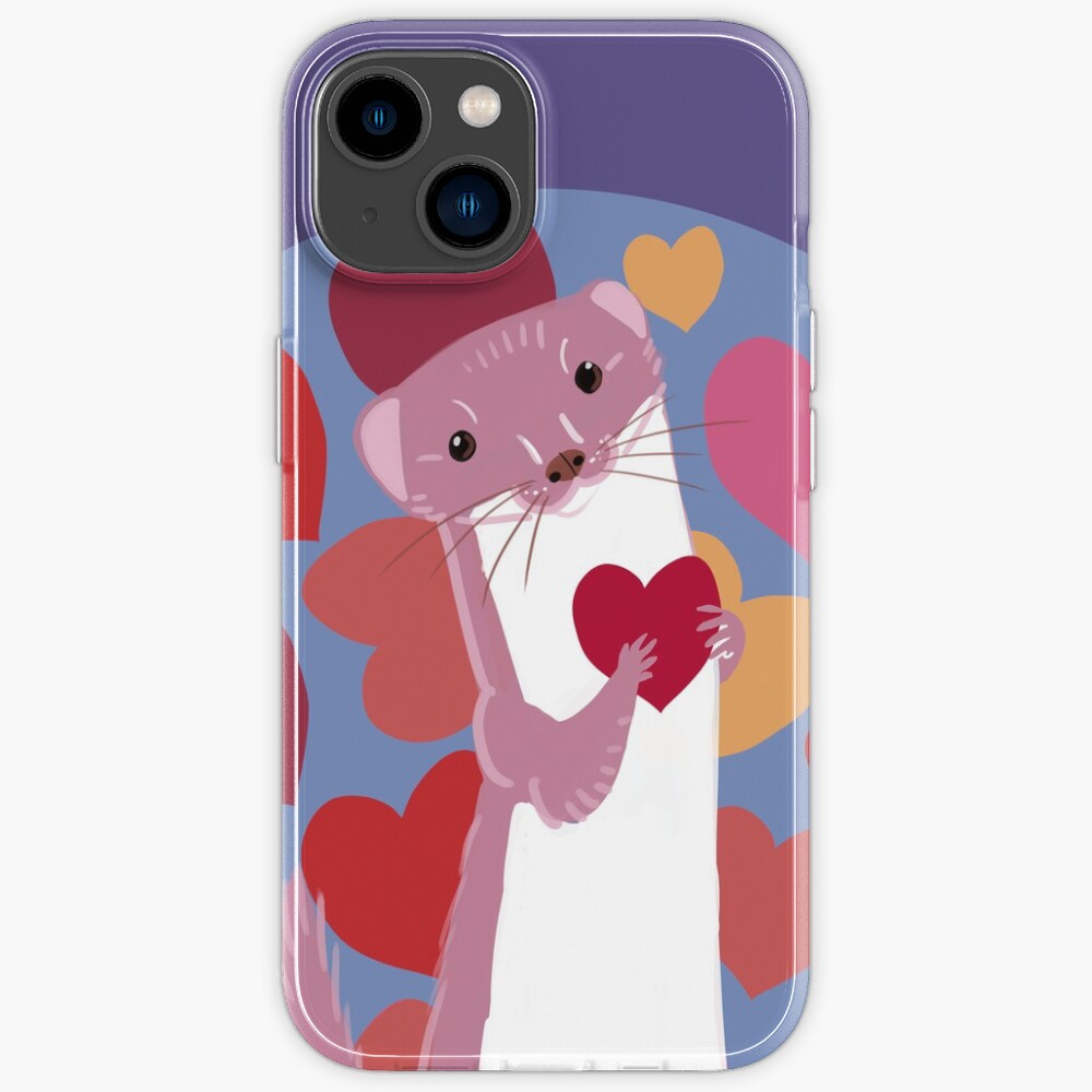 Woman Weasel iPhone Case