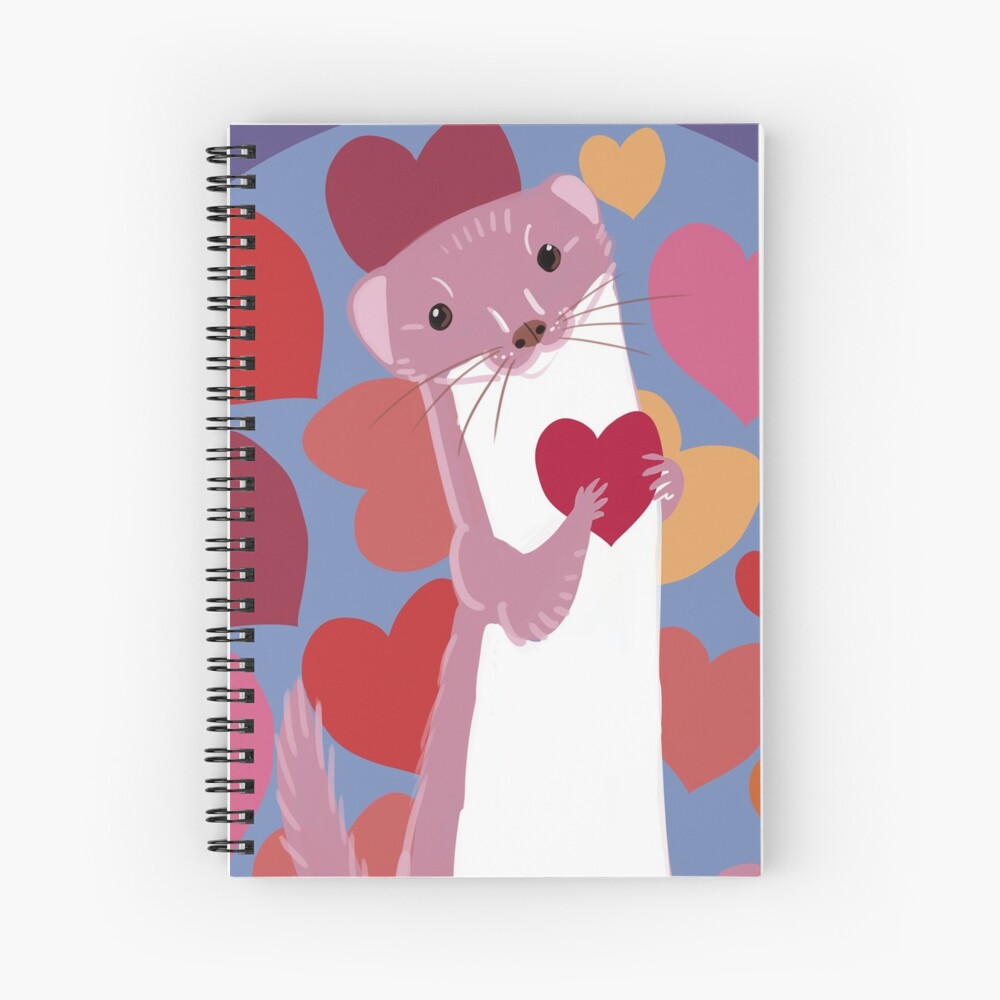 Item preview, Spiral Notebook designed and sold by belettelepink.