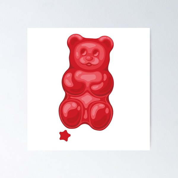 Item preview, I love red  bear jelly Short-Sleeve Unisex T-Shirt designed and sold by Queengood.