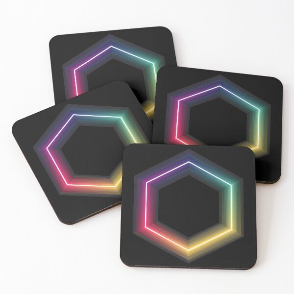 Item preview, Neon hexagon designed and sold by ToTheCore.