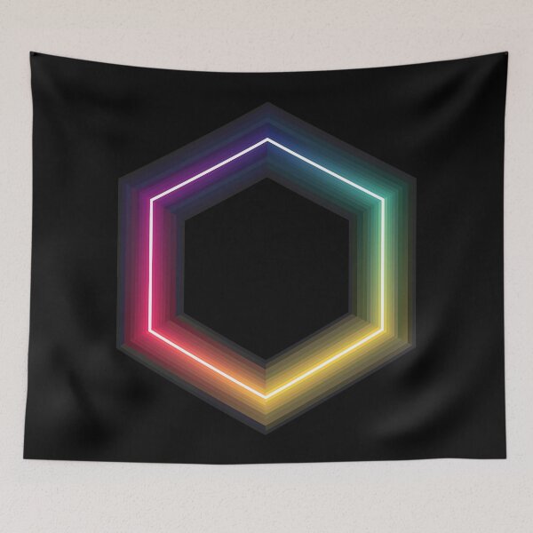 Item preview, Neon hexagon designed and sold by ToTheCore.