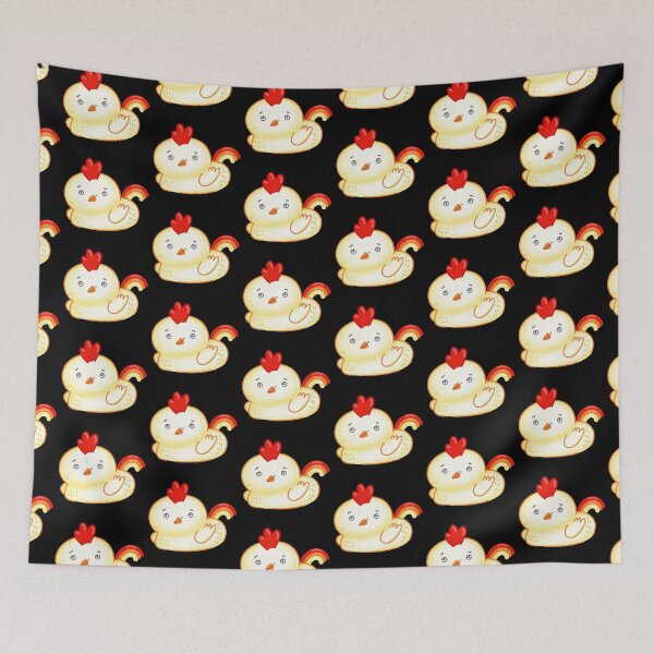 Item preview, cute sitting rooster designed and sold by jazzydevil.