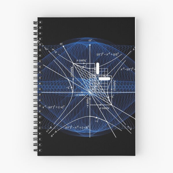 Item preview, Mathematical Formulas Blue on Black designed and sold by Ayadsan.