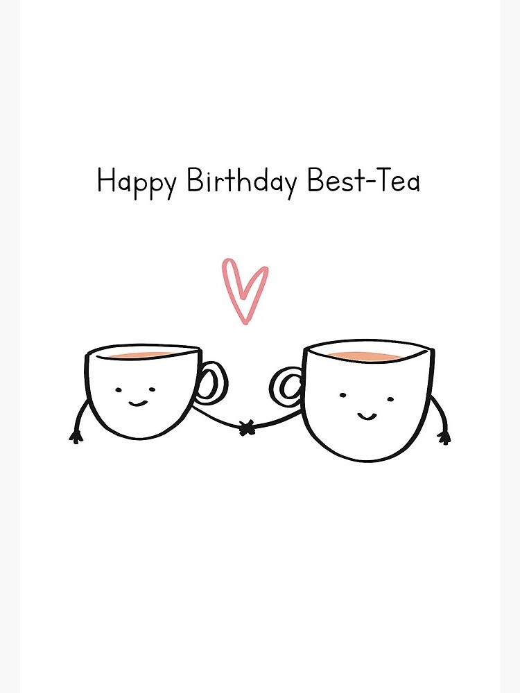 Best-Tea Greeting Card Best-Tea Greeting Card