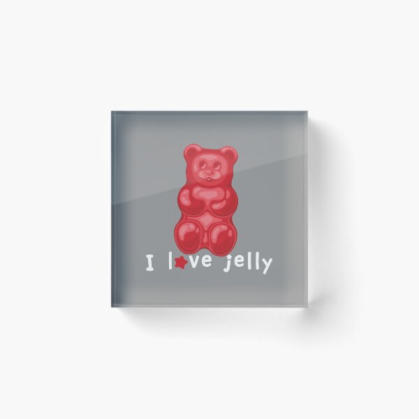 Item preview, I love red  bear jelly Short-Sleeve Unisex T-Shirt designed and sold by Queengood.