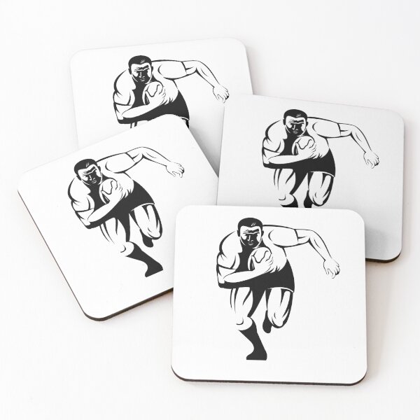 Item preview, Rugby Line Art Minimalist Design designed and sold by Salukeart.