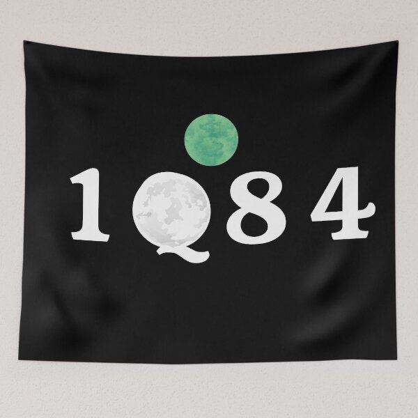 Item preview, Haruki Murakami - 1Q84 design designed and sold by Guywithnojob.