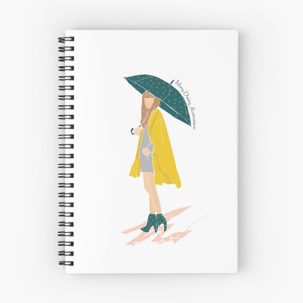 Item preview, Cool girl in the rain designed and sold by MaryDaisy.