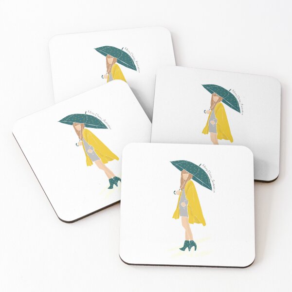 Item preview, Cool girl in the rain designed and sold by MaryDaisy.