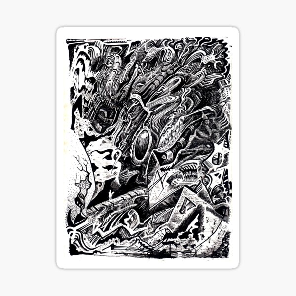 Tidal Wave by Brian Benson Sticker