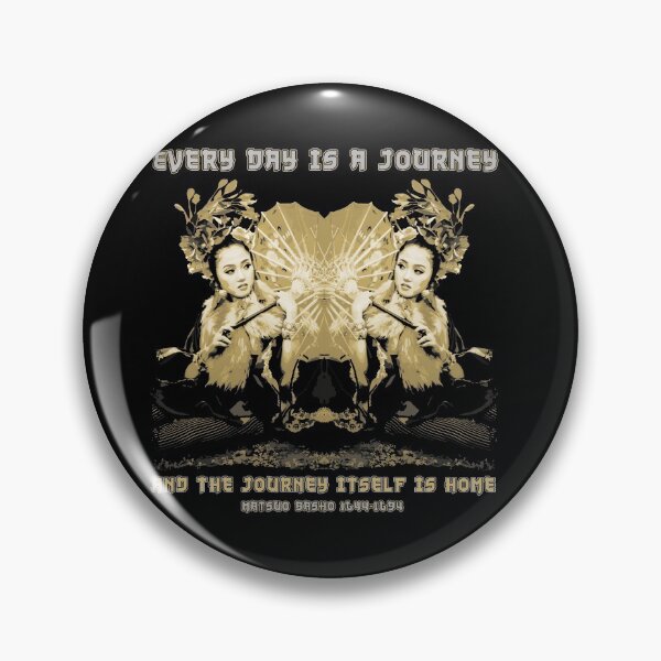 Item preview, Every Day is A Journey, Matsuo Basho, Traditional Japanese Proverb, Wisdom of Japan, Japan Gift designed and sold by Proverbial Wisdom Design.