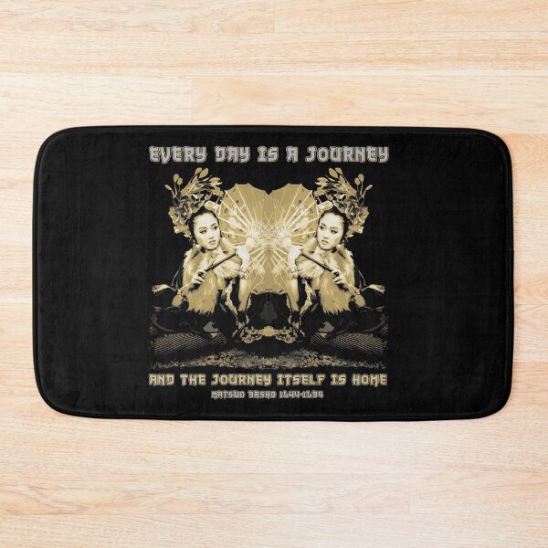 Item preview, Every Day is A Journey, Matsuo Basho, Traditional Japanese Proverb, Wisdom of Japan, Japan Gift designed and sold by Proverbial Wisdom Design.
