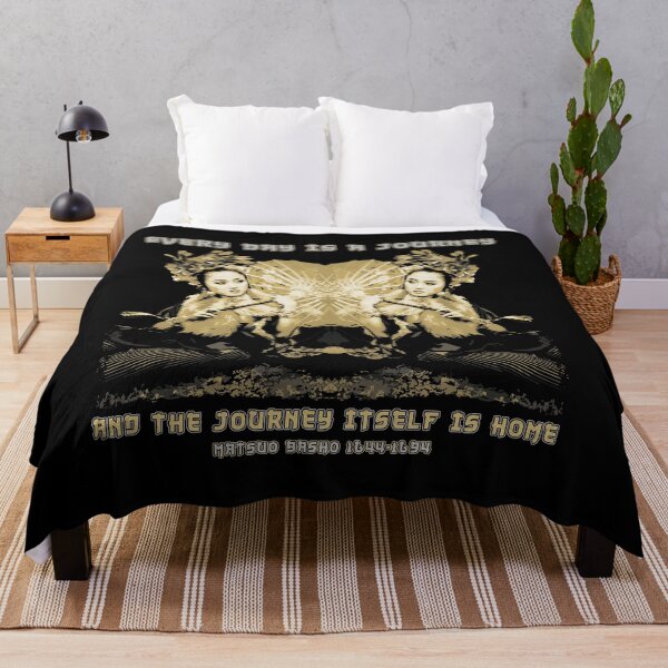 Item preview, Every Day is A Journey, Matsuo Basho, Traditional Japanese Proverb, Wisdom of Japan, Japan Gift designed and sold by Proverbial Wisdom Design.