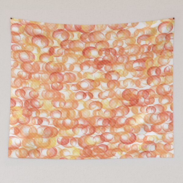 Item preview, Sunrise Bubbles Pattern Design 01 designed and sold by vortexatelier.