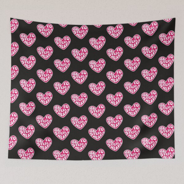 Item preview, Here to steal hearts (Pink) designed and sold by riccagarden.