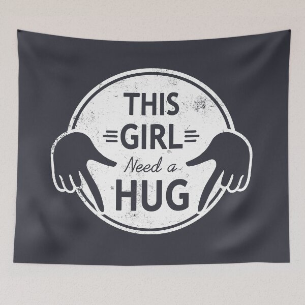 Item preview, This Girl need a Hug (White Version) designed and sold by Khotekmei.