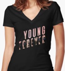 BTS - EPILOGUE : Young Forever Women's Fitted V-Neck T-Shirt