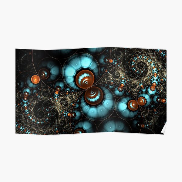FRACTAL LIGHT LEOPARD NEW GIANT POSTER WALL ART PRINT PICTURE G134