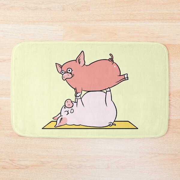 Item preview, Acroyoga Pig designed and sold by Huebucket.