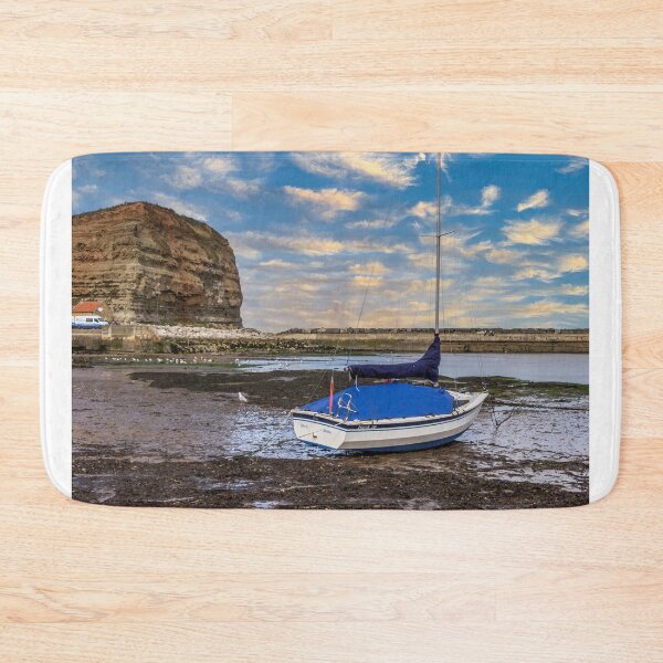 Item preview, Yacht in Staithes Harbour designed and sold by grumpykeith.