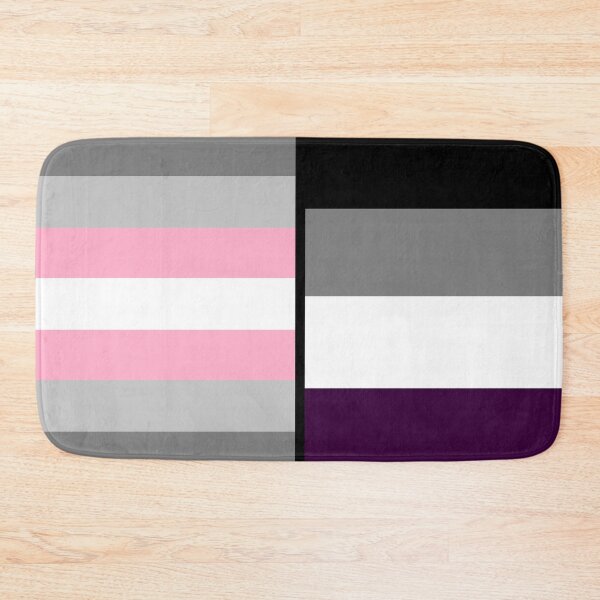 Item preview, Demigirl/Asexual Flag designed and sold by  NamelessMeowMeow.