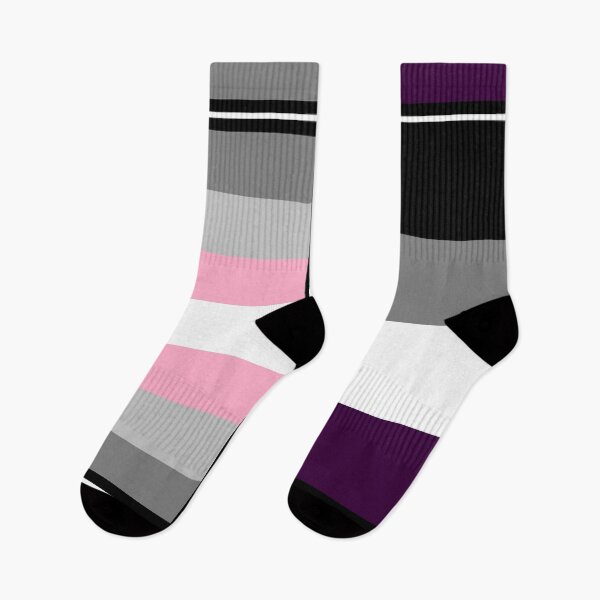 Item preview, Demigirl/Asexual Flag designed and sold by  NamelessMeowMeow.