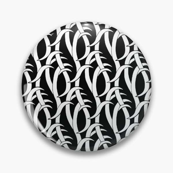 Item preview, Abstract snakes pattern black and white designed and sold by aapshop.