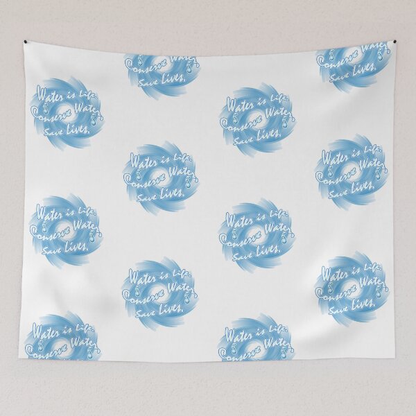 Item preview, Water is Life.  Conserve Water, Save Lives. designed and sold by beaugence.
