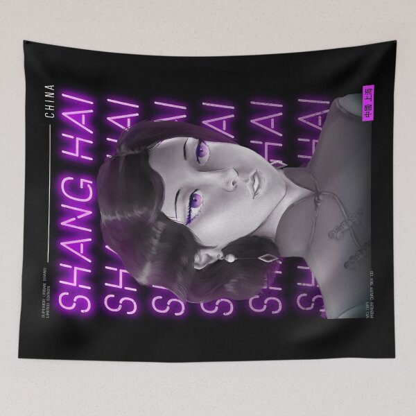 Item preview, Retro 1930's Shanghai Poster Girl designed and sold by Aksel Alu.