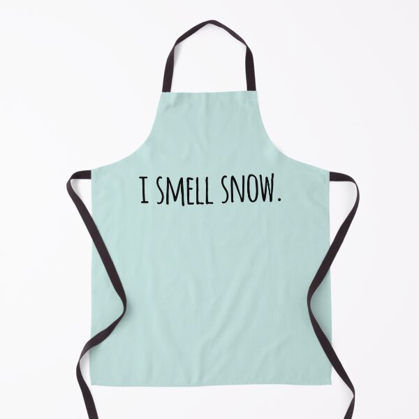 Item preview, I smell snow | Playful black font designed and sold by RebeccaCeleste.